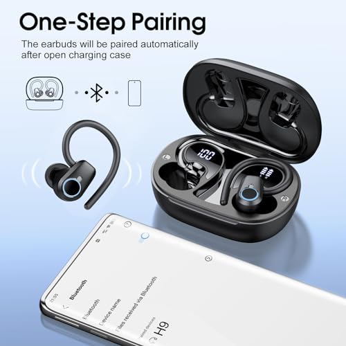 2023 Wireless Earbuds with Dual LED Display, IP7 Waterproof