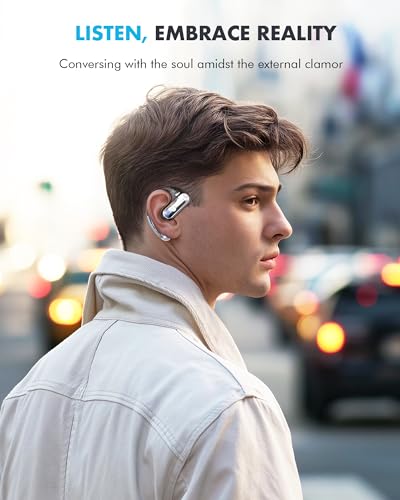 Wireless Open-Ear Headphones for Ultimate Comfort and Sound