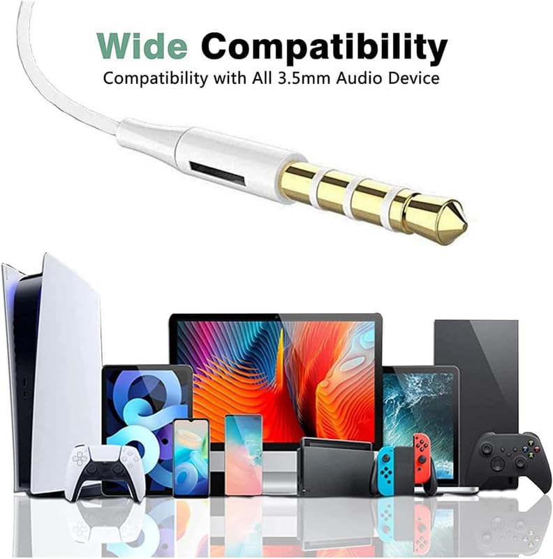 Apple Wire Earbuds with Microphone & Volume Control