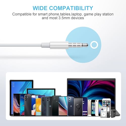 Dual Apple Earbuds with Mic for HiFi Stereo