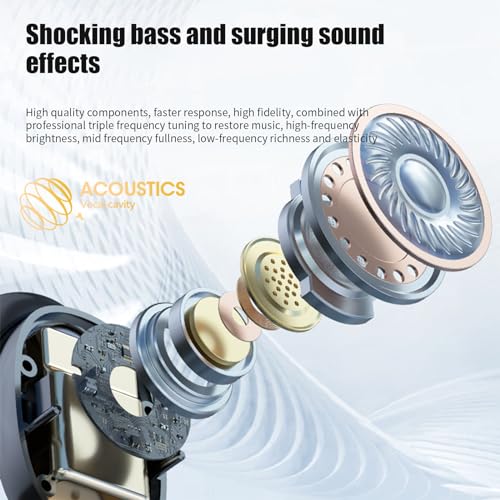 Wireless Bluetooth Earbuds with Digital Display Charging Case