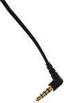 Sony black in-ear earbud headphones with mic