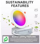 Smart WiFi LED Color Changing Recessed Lights