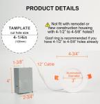 Smart WiFi LED Color Changing Recessed Lights