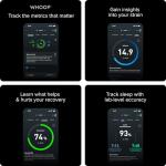 WHOOP 4.0 Wearable Health, Fitness & Activity Tracker – Continuous Monitoring, Performance Optimization, Heart Rate Tracking & Personalized Health Insights to Improve Sleep, Strain, Recovery, Wellness