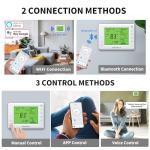 Smart Thermostat for Alexa & Google, 7-Day Programmable