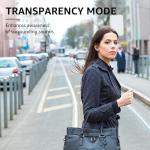 TOZO NC9 Hybrid Active Noise Cancelling Earbuds, Matte Black