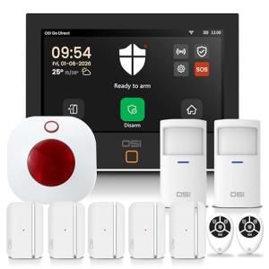 OSI Alarm System: DIY Security with Touch Screen