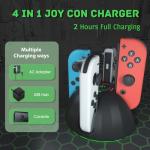 Nintendo Switch Joycon Charging Dock with LED Indication