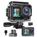 Waterproof 4K Action Camera with Accessories