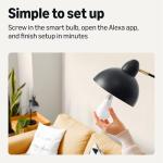 Smart LED Light Bulb Works with Alexa, Tunable White