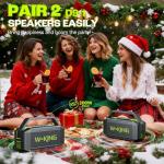 W-KING Bluetooth Speaker: Powerful and Waterproof