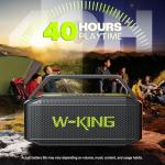W-KING Bluetooth Speaker: Powerful and Waterproof