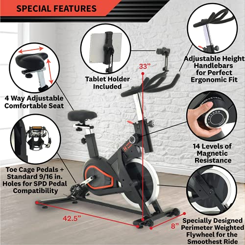 Smart Indoor Cycling Bike for Home Gym