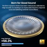 TOZO T12 Wireless Earbuds with ENC Mic, IPX8