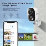Wireless Outdoor Home Security Cameras with Night Vision