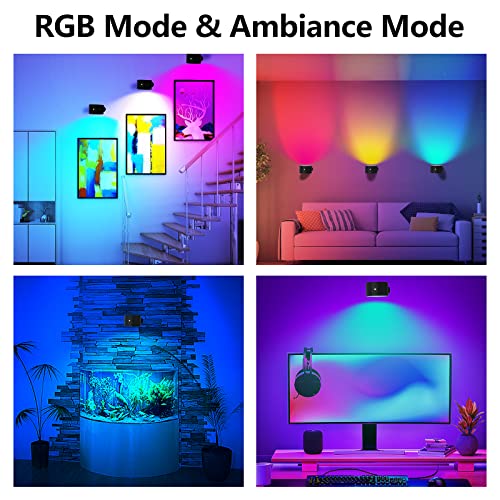 Koopala Smart Wall Sconces with LED Lighting &amp; APP Control