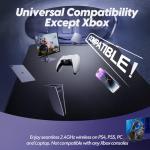 NUBWO G06 Dual Wireless Gaming Headset for Multiple Platforms