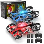 LANSAND 2Pack Mini Drones for Kids,Beginners,Adults, Small RC Drone Quadcopter with 2-In-1 Race and Fly Mode,LED Light,Altitude Hold,3D Flip,4 Batteries,Stress Relief for Adult,Toy Gift for Boys Girls