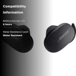 Bose QuietComfort Noise Cancelling Earbuds-Bluetooth Wireless Earphones, Triple Black