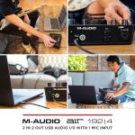 Studio Quality Sound USB C Audio Interface for Recording