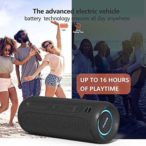Wireless Waterproof Speaker with Powerful Sound