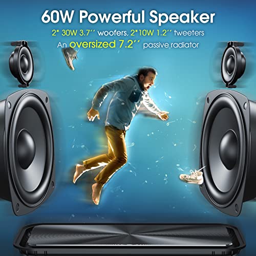 W-KING Bluetooth Speaker: Powerful and Waterproof