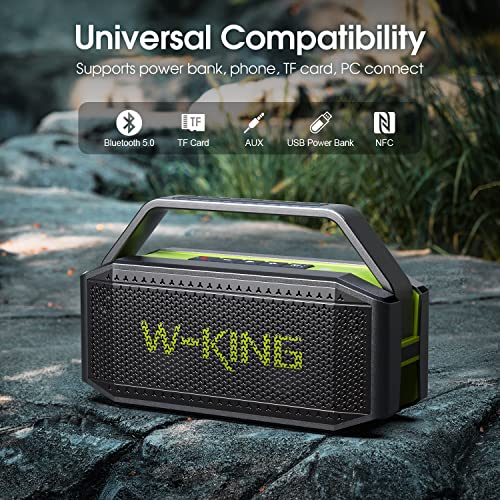 W-KING Bluetooth Speaker: Powerful and Waterproof