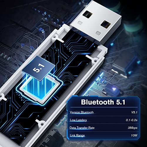 Bluetooth Dongle for Gaming Chair & PC