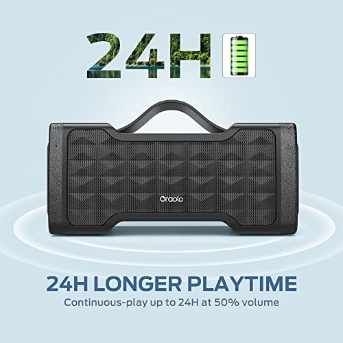 Oraolo 40W Bluetooth Portable Speaker - Waterproof