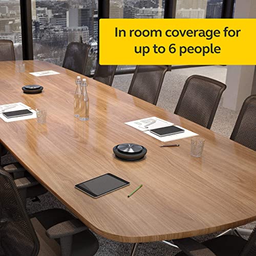 Jabra Speak 710 UC Wireless Bluetooth Speaker for Softphone and Mobile Phone – Easy Setup, Portable Speaker for Holding Meetings Anywhere with Immersive Sound, UC Optimized