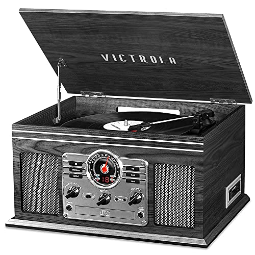 Bluetooth record player with multimedia center