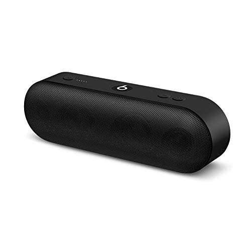 Beats Pill+ Portable Wireless Speaker - Stereo Bluetooth, 12 Hours of Listening Time, Microphone for Phone Calls - Black
