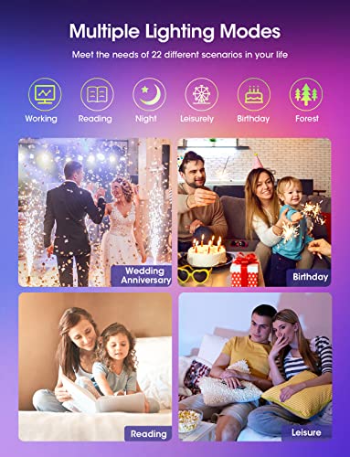 WiFi Controlled Smart LED Recessed Lights (6 pack)