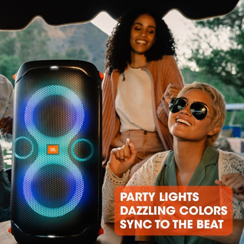 JBL PartyBox 110 - Portable Party Speaker with Built-in Lights, Powerful Sound and deep bass