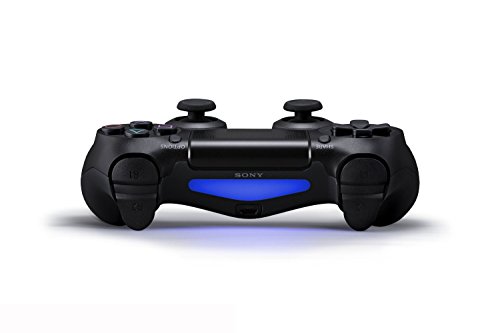 DualShock 4 Wireless Controller for PlayStation 4 , television- Jet Black (Renewed)