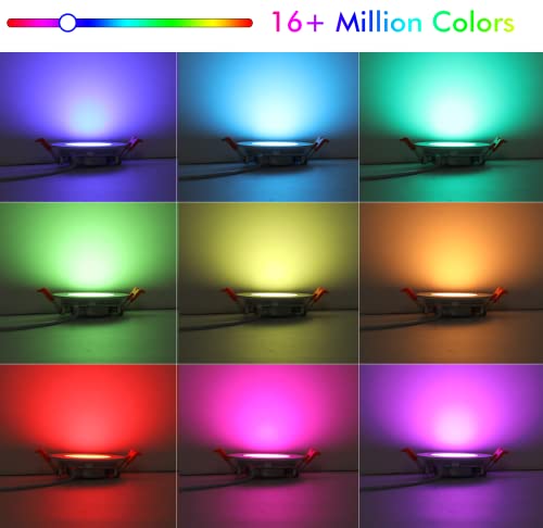 Cloudy Bay Smart Wi-Fi LED Recessed Lights (6 pack)