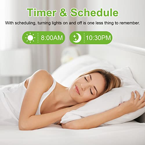 6 Inch Smart Wi-Fi Ultra Slim LED Recessed Lighting, RGBW Color Changing Tunable White LED Downlight with Junction Box, 14w=100w, 1200lm, Compatible with Alexa and Google Assistant - 6 Pack