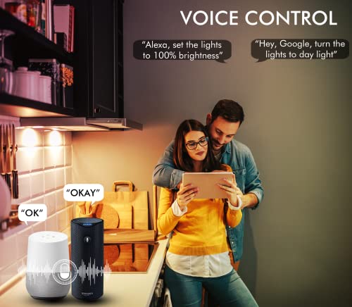 Cloudy Bay Smart Wi-Fi LED Recessed Lights (6 pack)