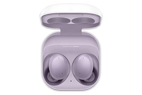 SAMSUNG Galaxy Buds 2 True Wireless Earbuds Noise Cancelling Ambient Sound Bluetooth Lightweight Comfort Fit Touch Control US Version, Lavender