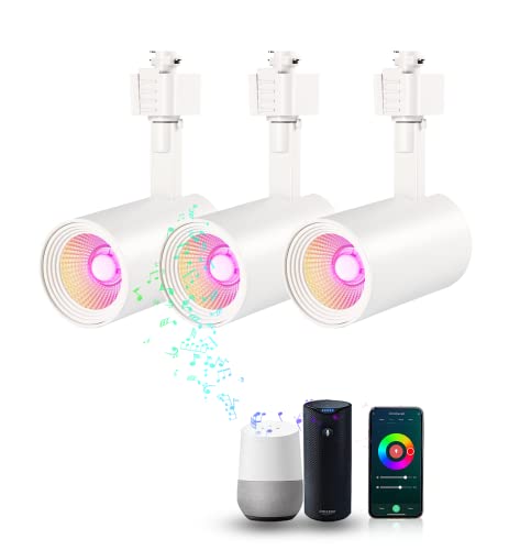 Smart WiFi LED Track Lights - 3 Pack