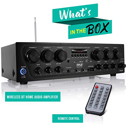 Wireless Home Audio Amplifier System" - Pyle
