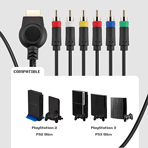 Premium AV Cable for PS3 and PS2 Gaming
