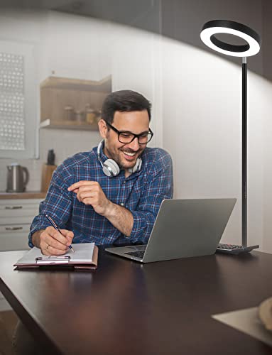 Smart Wi-Fi LED Floor Lamp with Double-Side Lighting