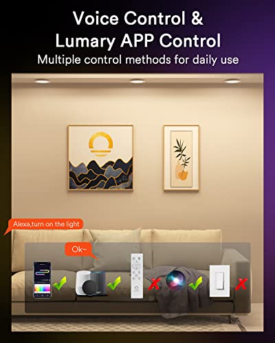 Lumary Smart RGBAI Recessed Lighting Set (4pcs)