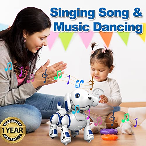 Voice-controlled Robot Dog Toy for Kids