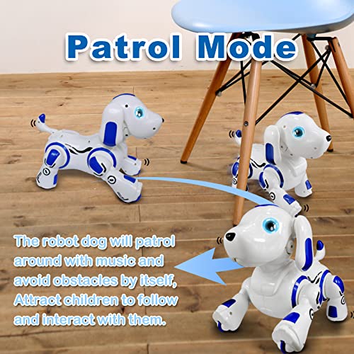 Voice-controlled Robot Dog Toy for Kids