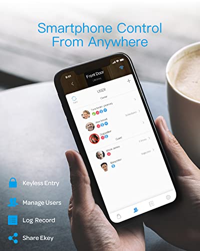 Smart ULTRALOQ Lever for Keyless Entry