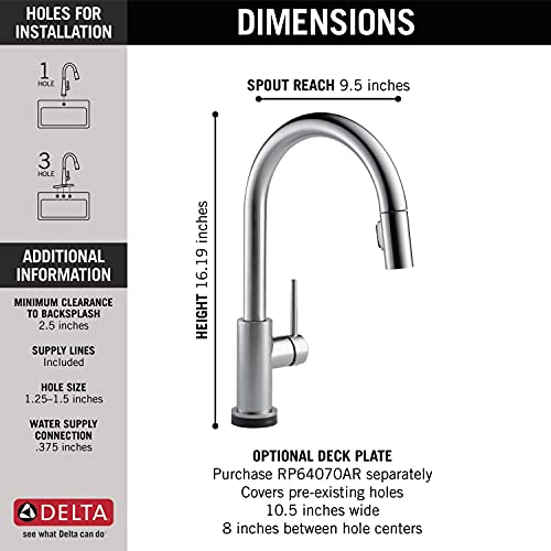 Smart Touchless Kitchen Faucet - Arctic Stainless