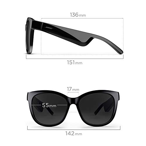 Bose Smart Audio Sunglasses, Cat-Eye Black